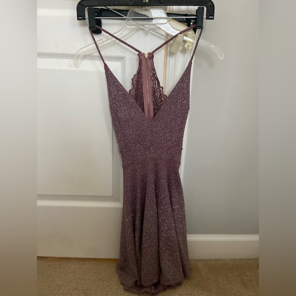 Purple Homecoming Dress Size Small